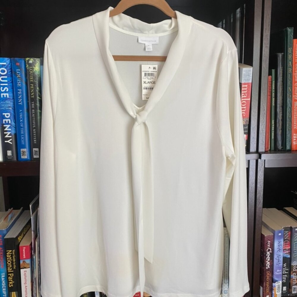 Charter Club Blouse NWT XL